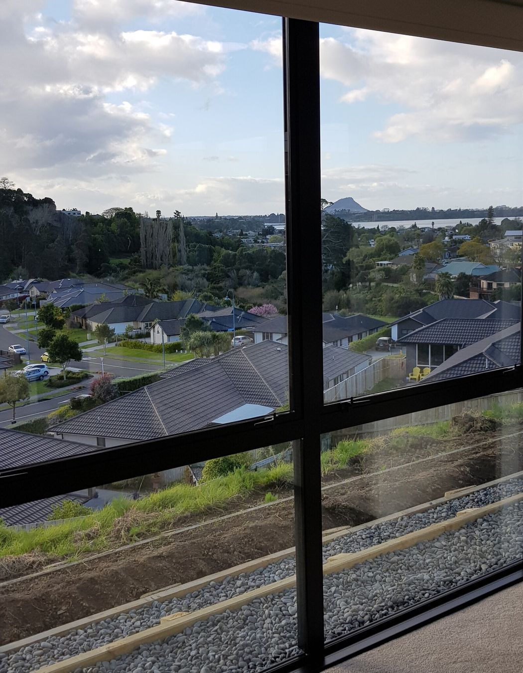 The view out to Mount Maunganui