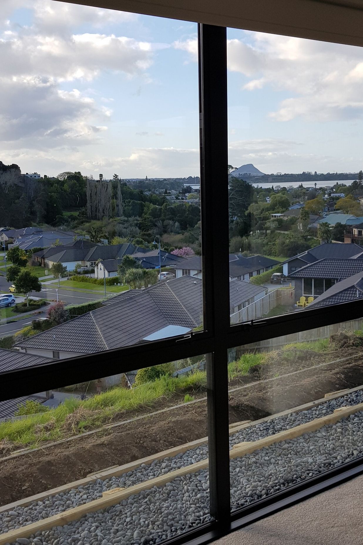 The view out to Mount Maunganui