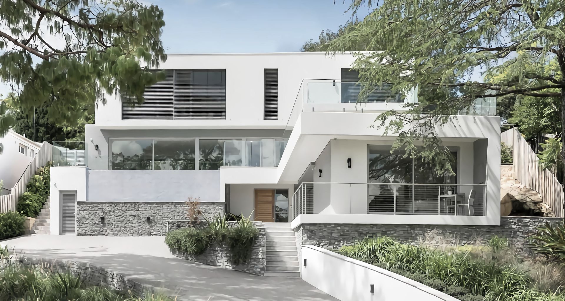 Waterfall House banner