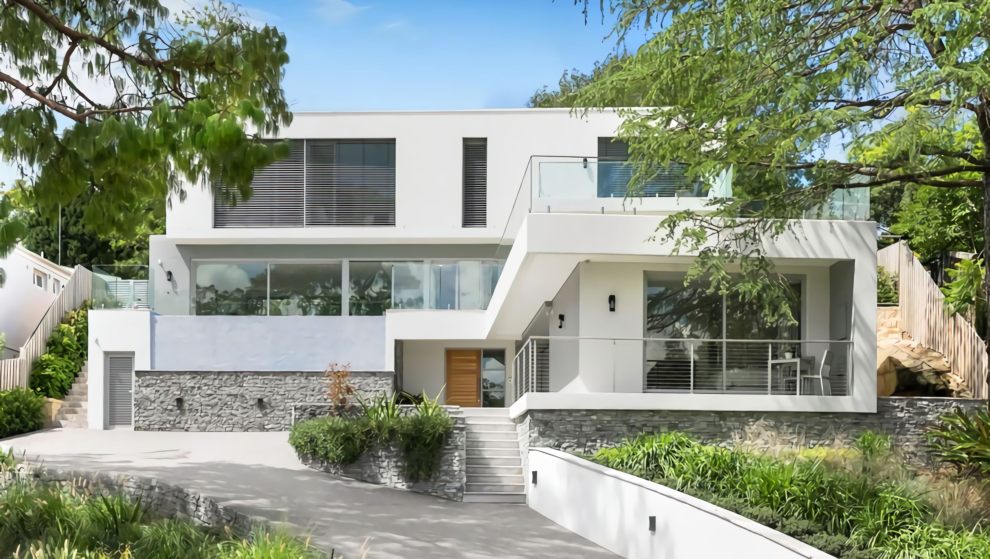 Waterfall House