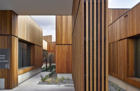 CUTEK® protects timber on the award-winning Dandenong Mental Health facility, enhancing the natural warmth and beauty of Blackbutt timber with eco-friendly CUTEK®