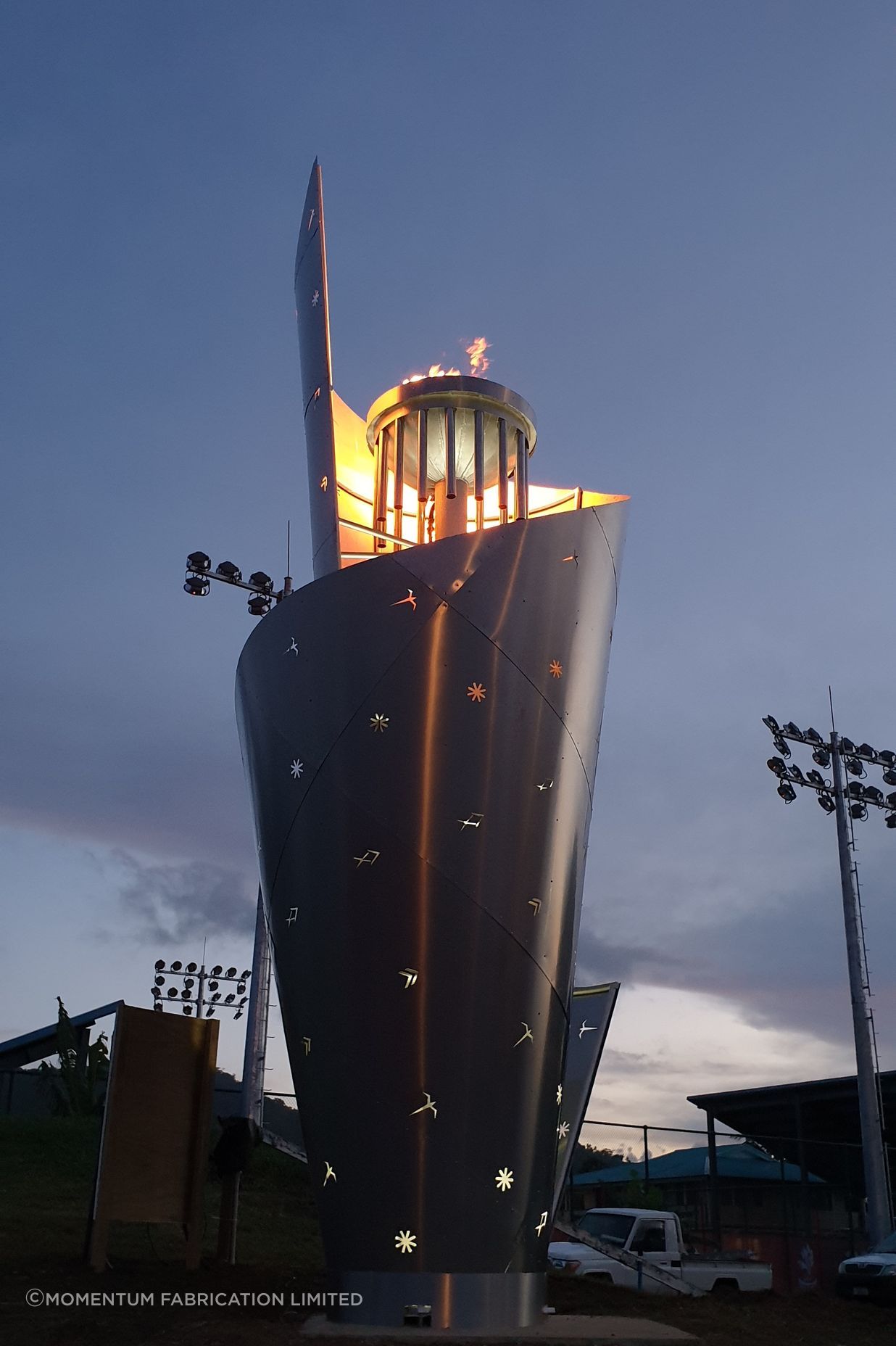 Pacific Games Cauldron