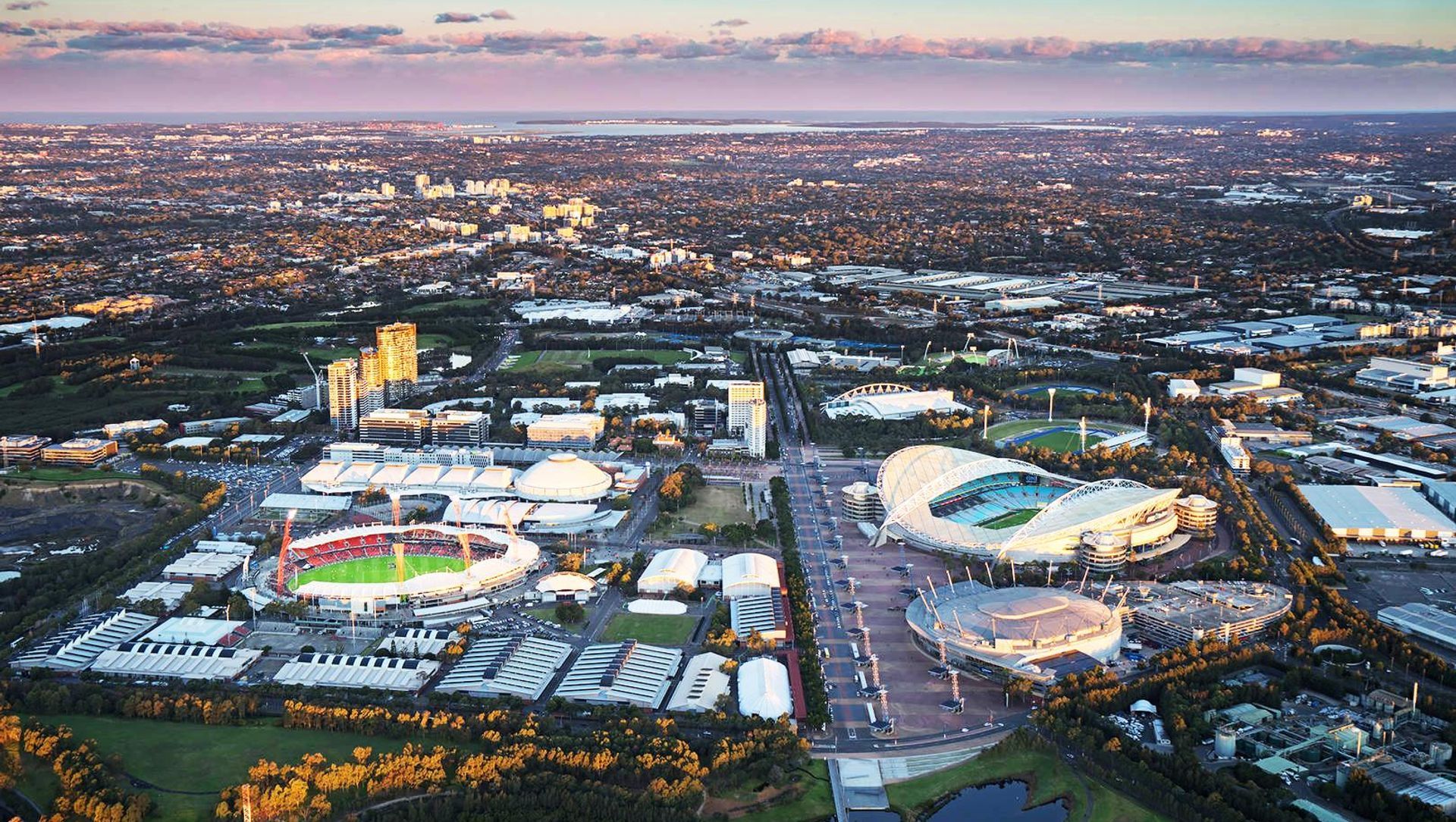 Sydney Olympic Park banner