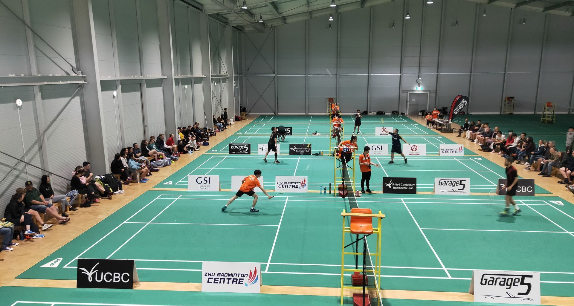 Zhu Badminton Centre banner