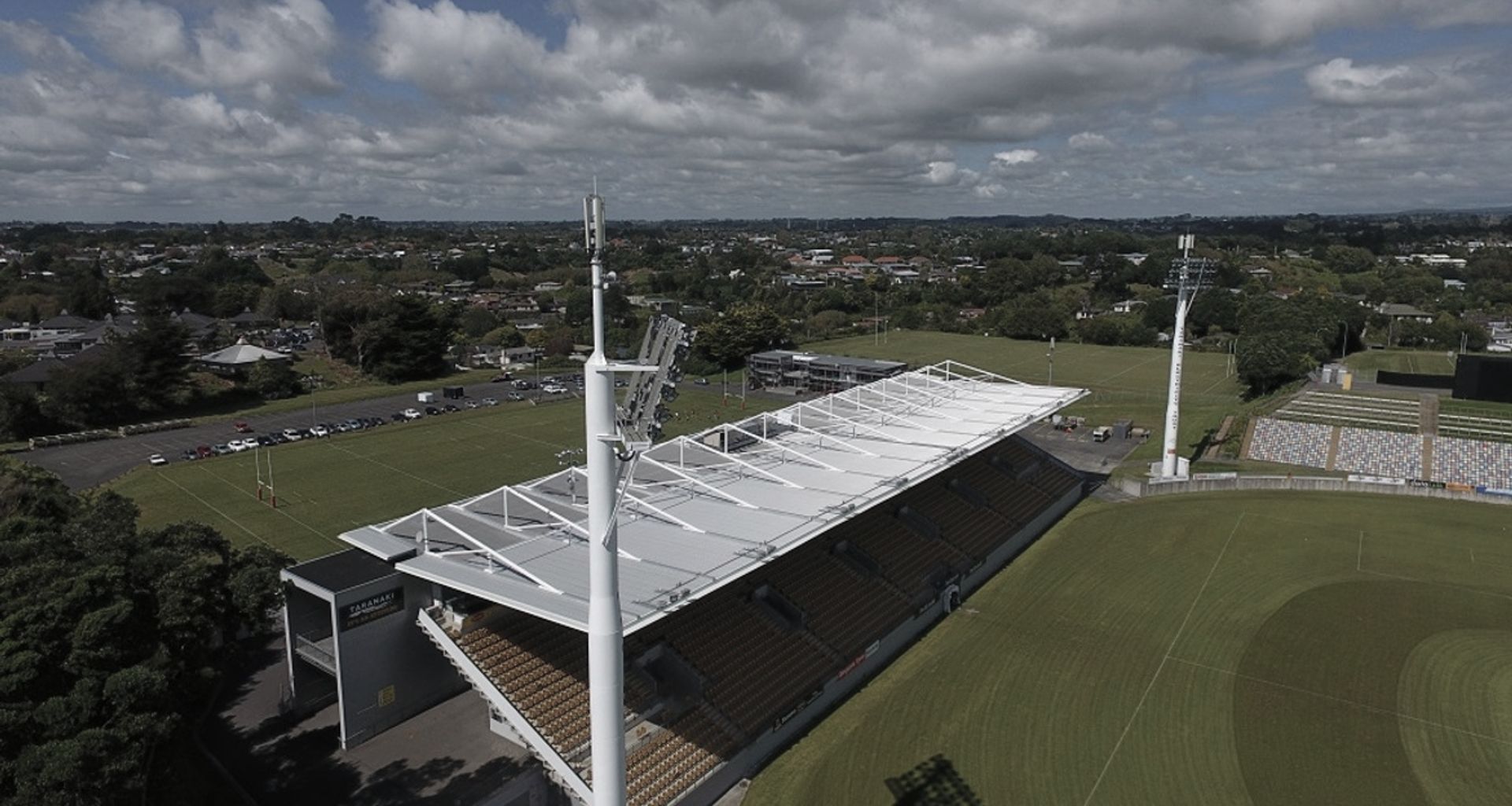 Yarrows Stadium banner