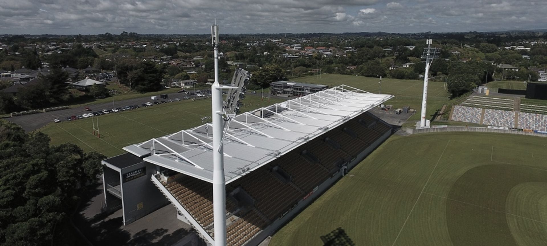 Yarrows Stadium banner