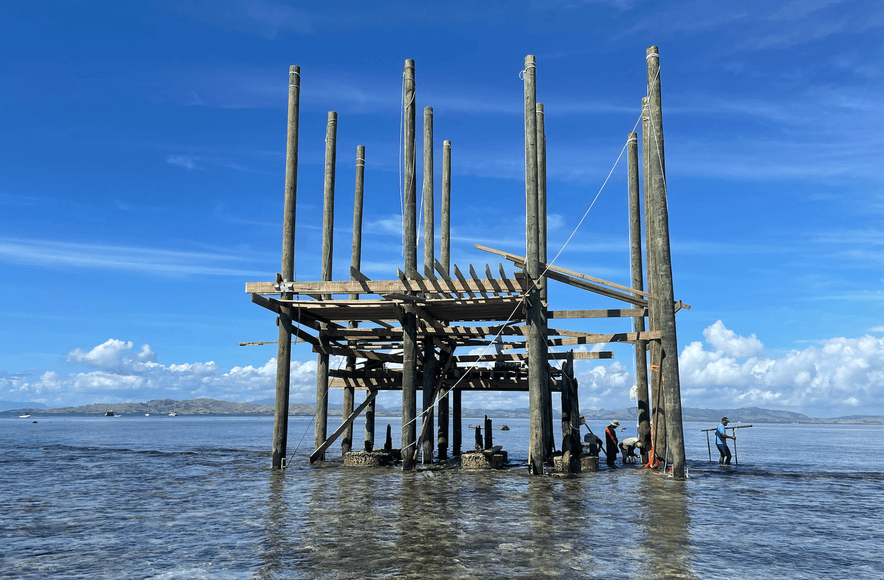 Cloudbreak Fiji WSL judging and media tower