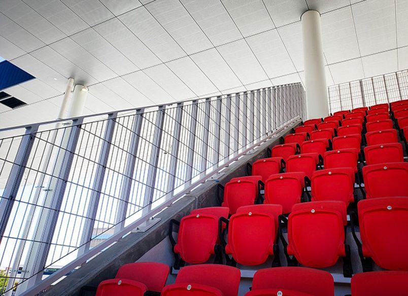 Soccer Stadium Wire Mesh Balustrade