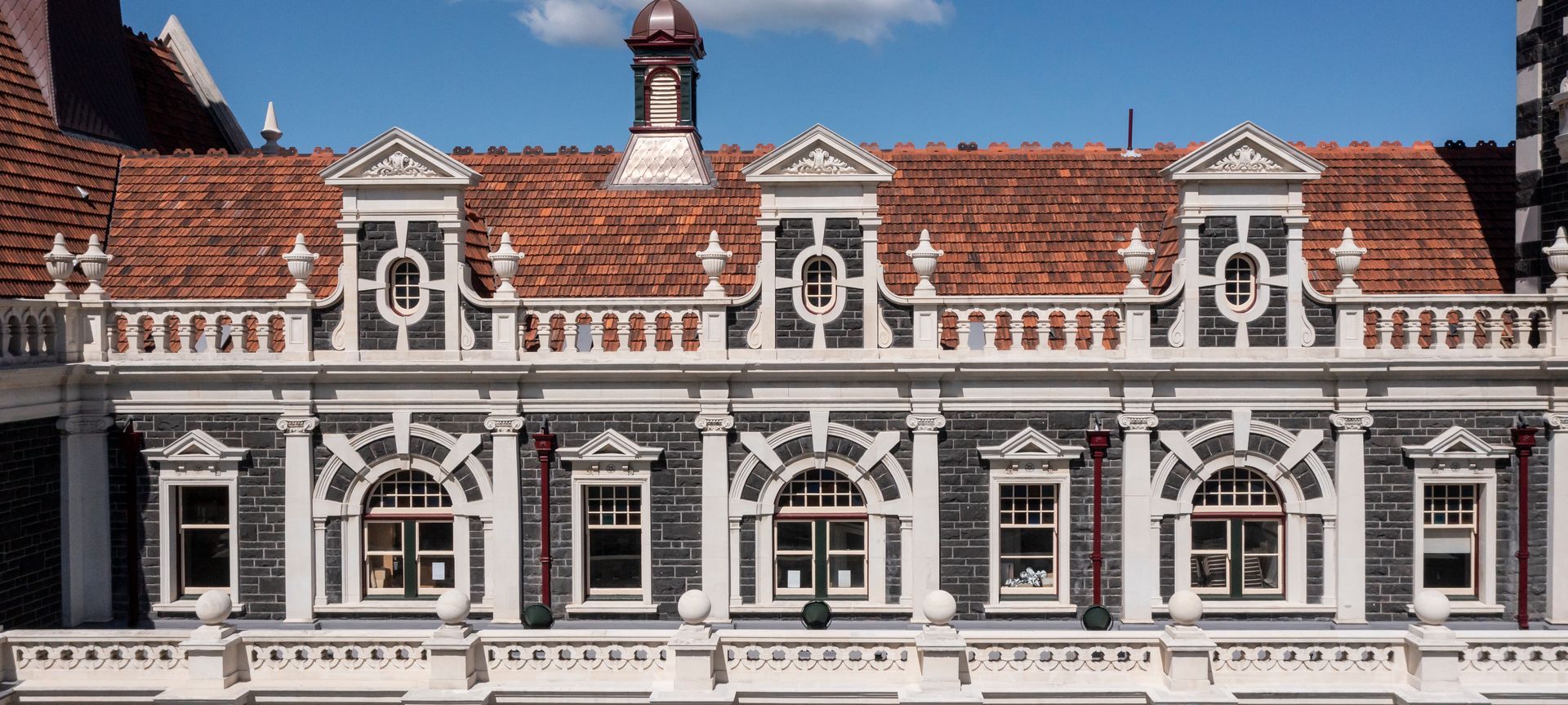 Dunedin Railway Station banner