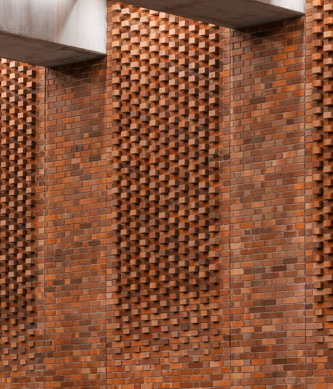 Robertson's worked with Architectural Form Liners Australia, performing a number of trials to develop a solution, and Evolution Precast manufactured the panels