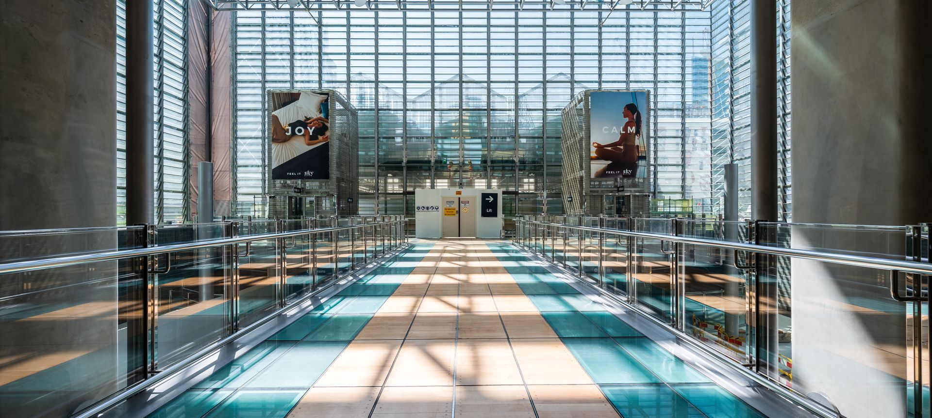 CRL, Britomart Train Station banner