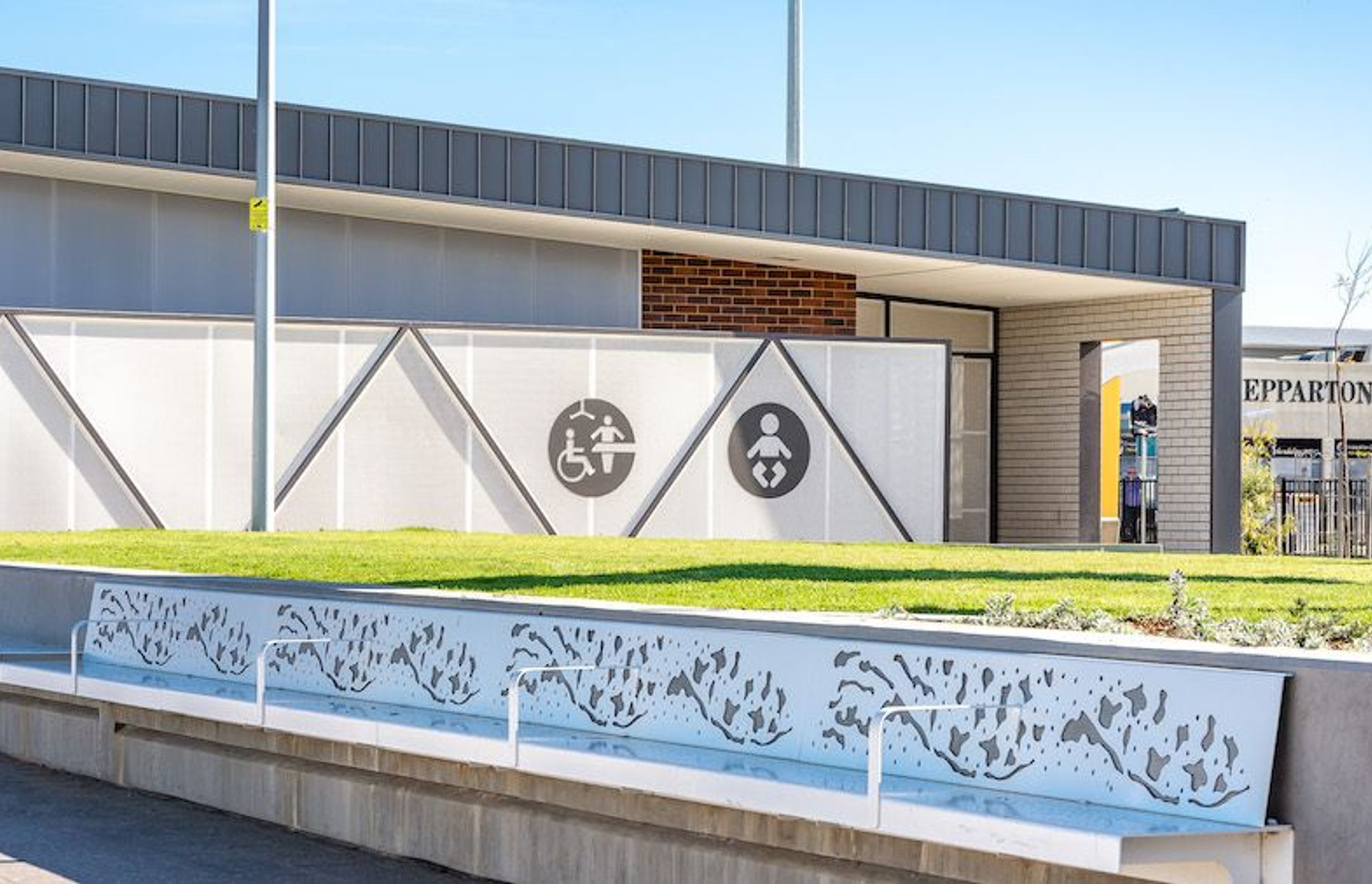 Maude St. Amenities Building