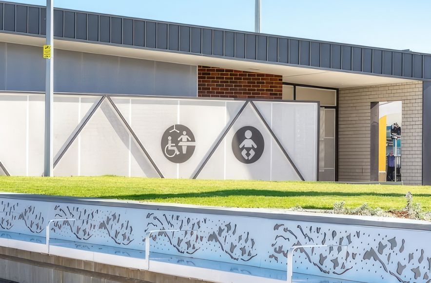 Maude St. Amenities Building