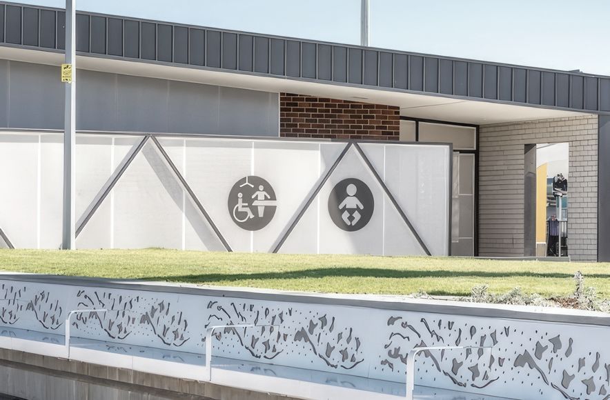 Maude St. Amenities Building