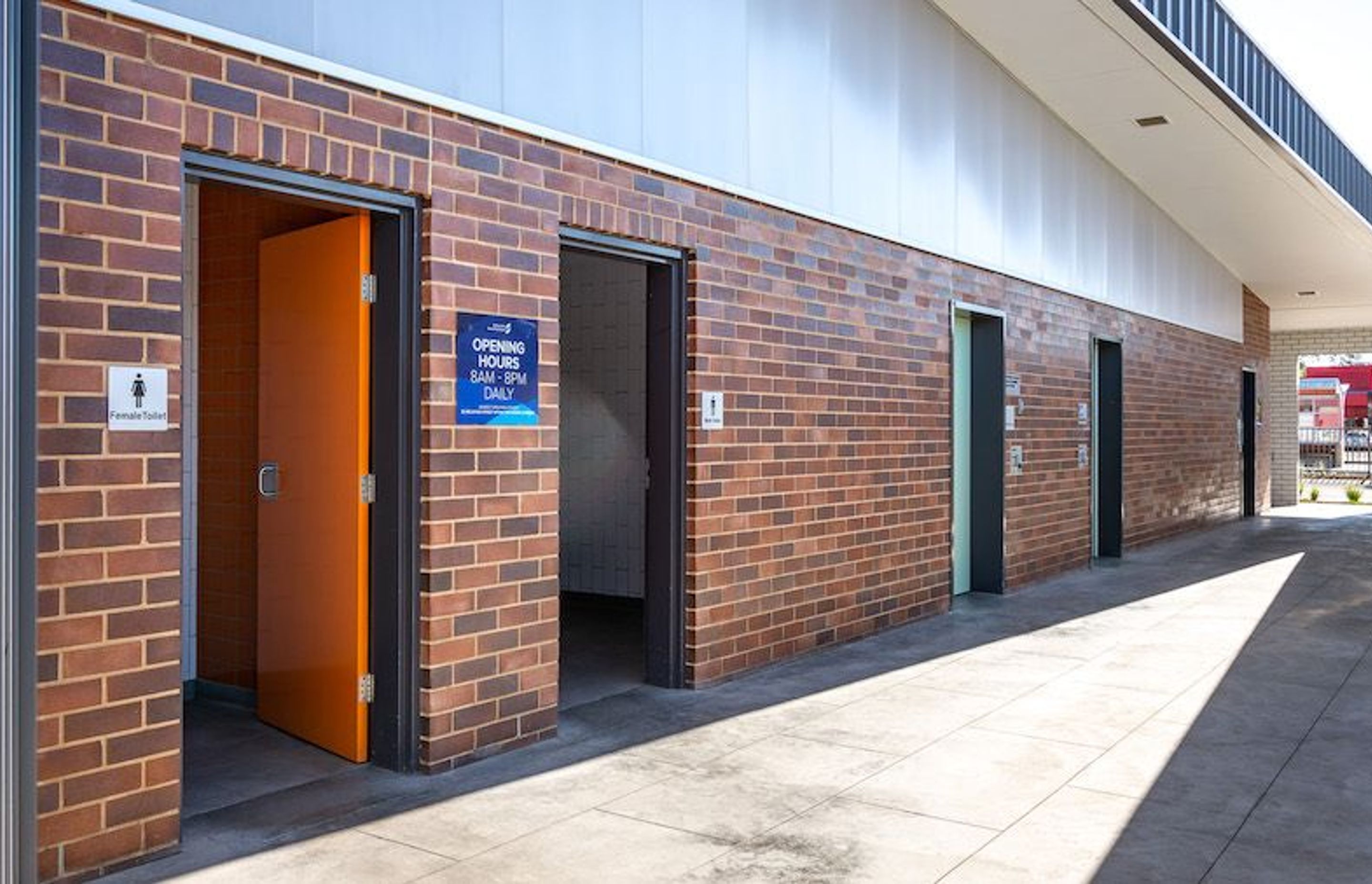 Maude St. Amenities Building