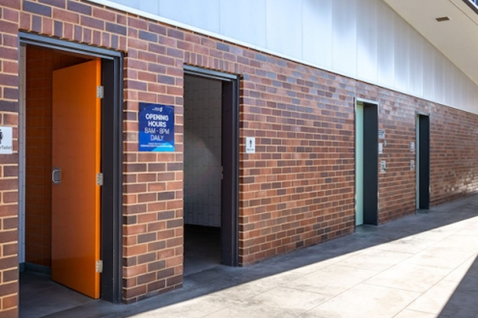 Maude St. Amenities Building