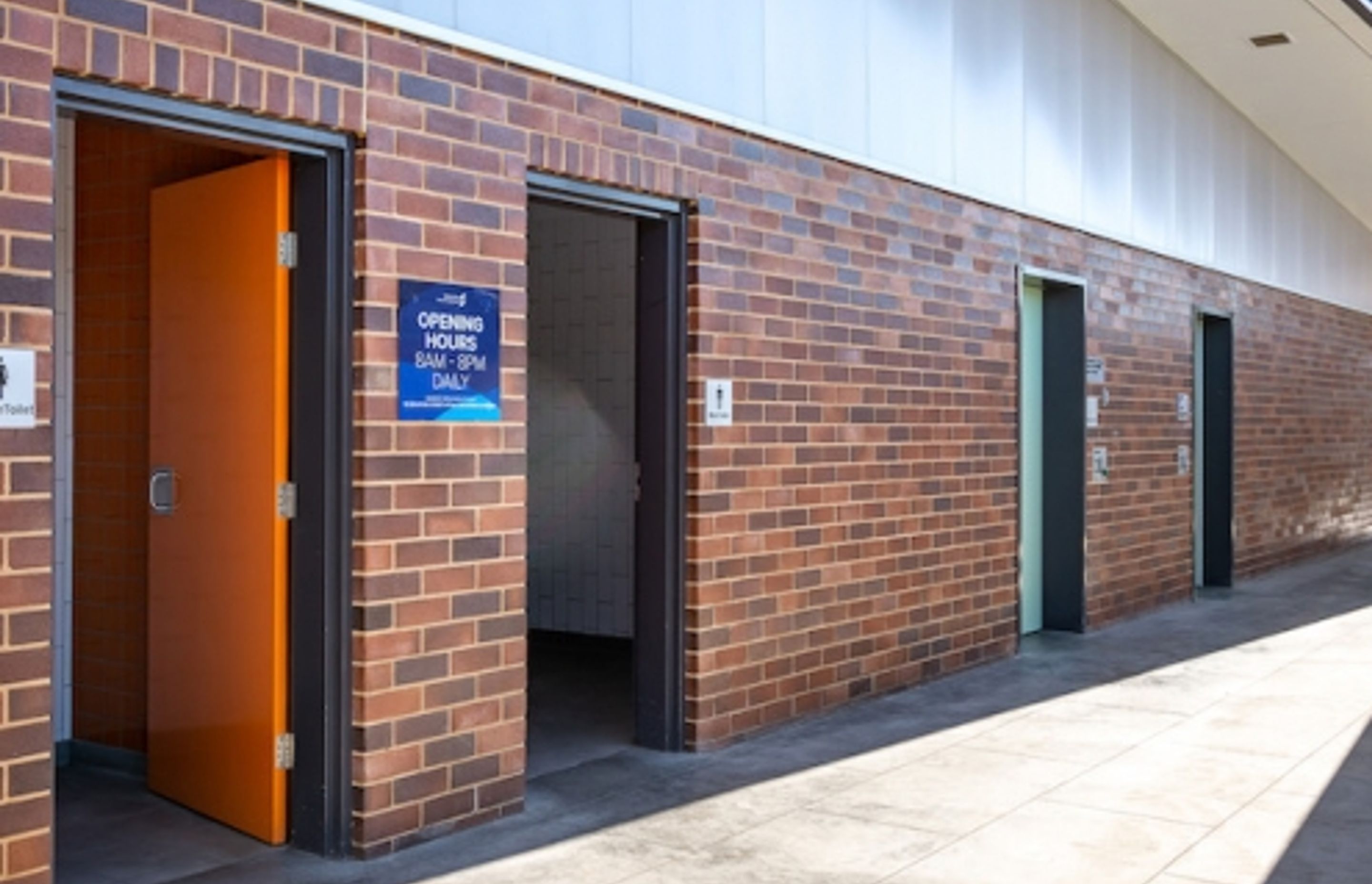 Maude St. Amenities Building