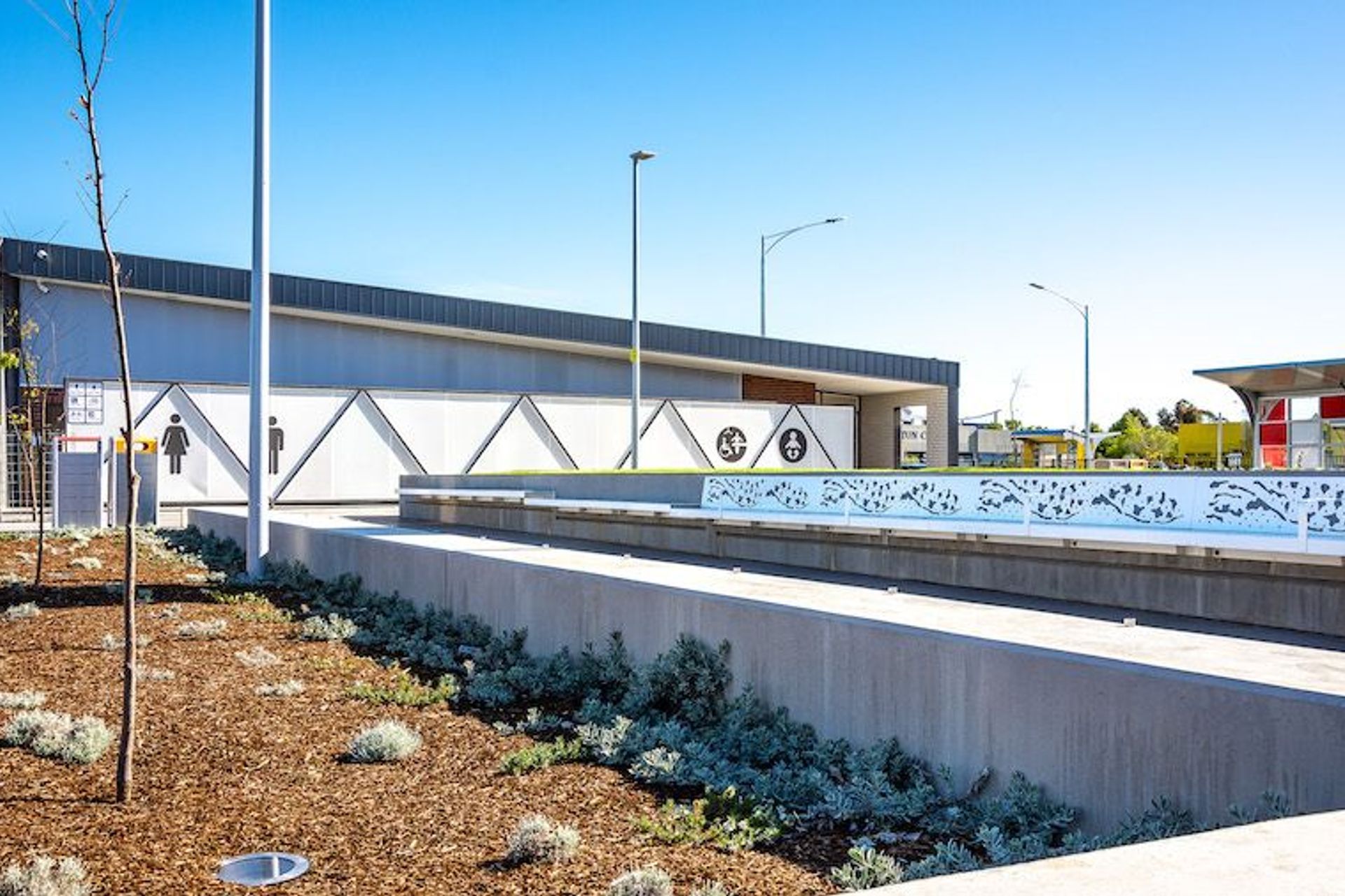 Maude St. Amenities Building