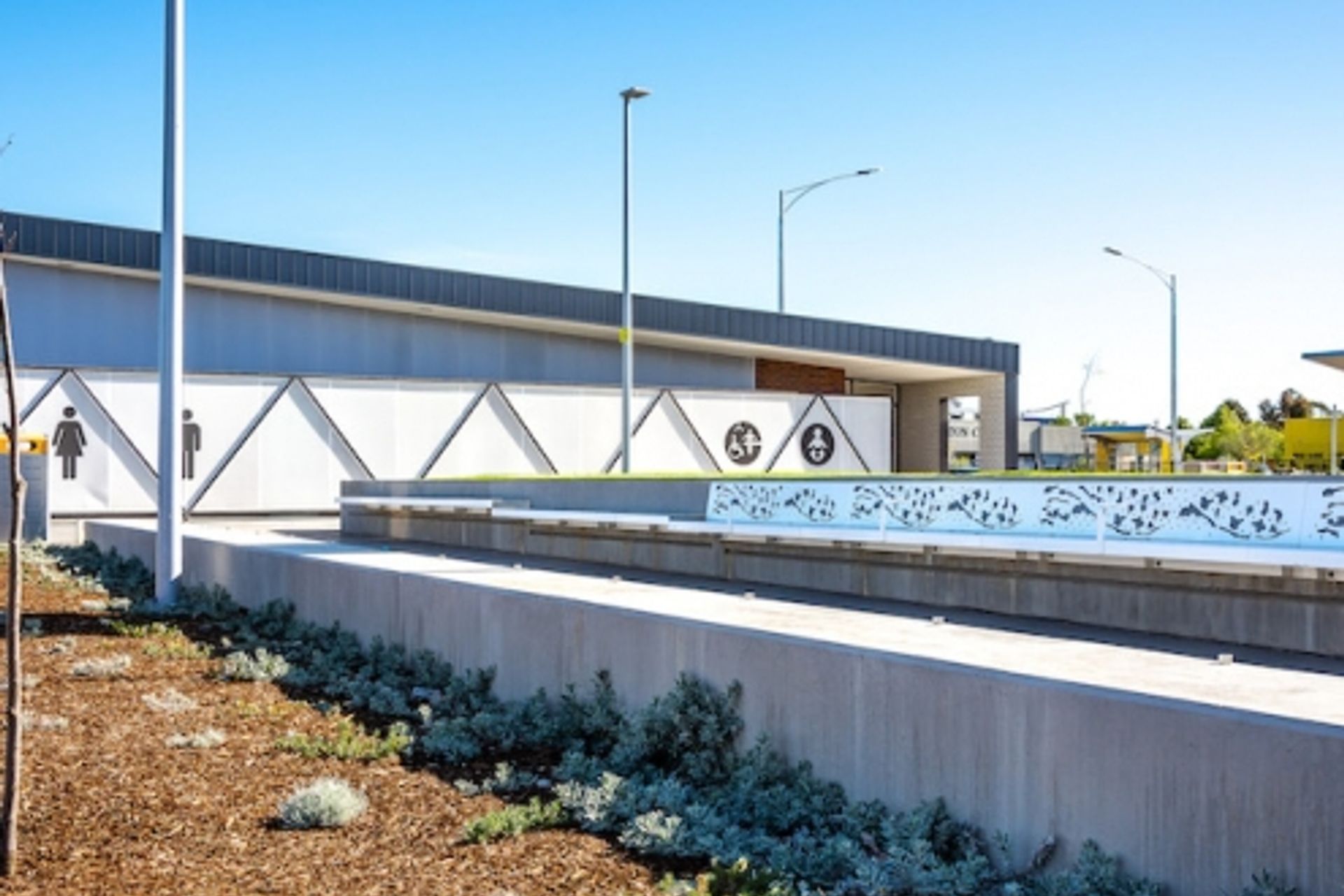 Maude St. Amenities Building