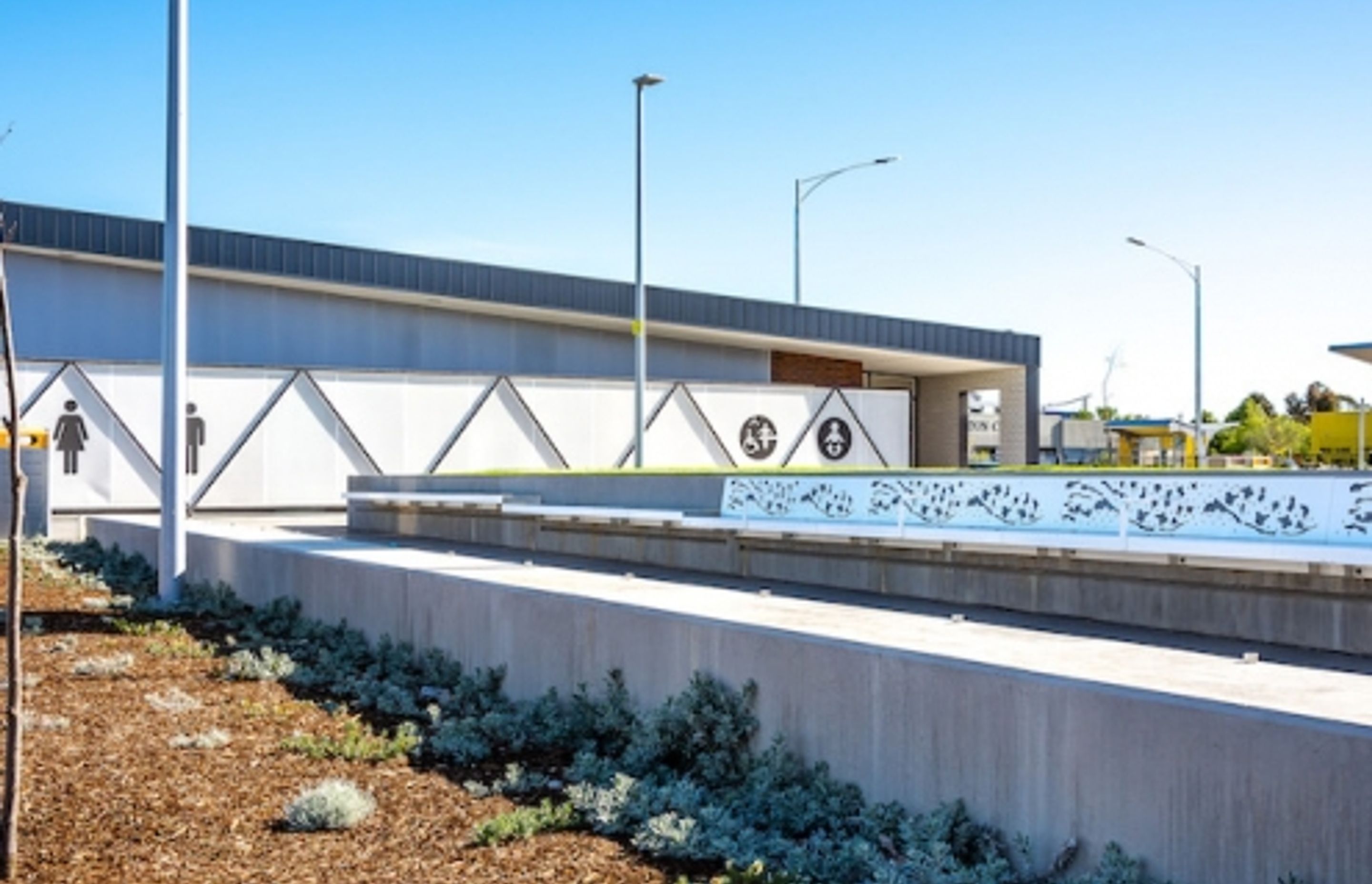 Maude St. Amenities Building