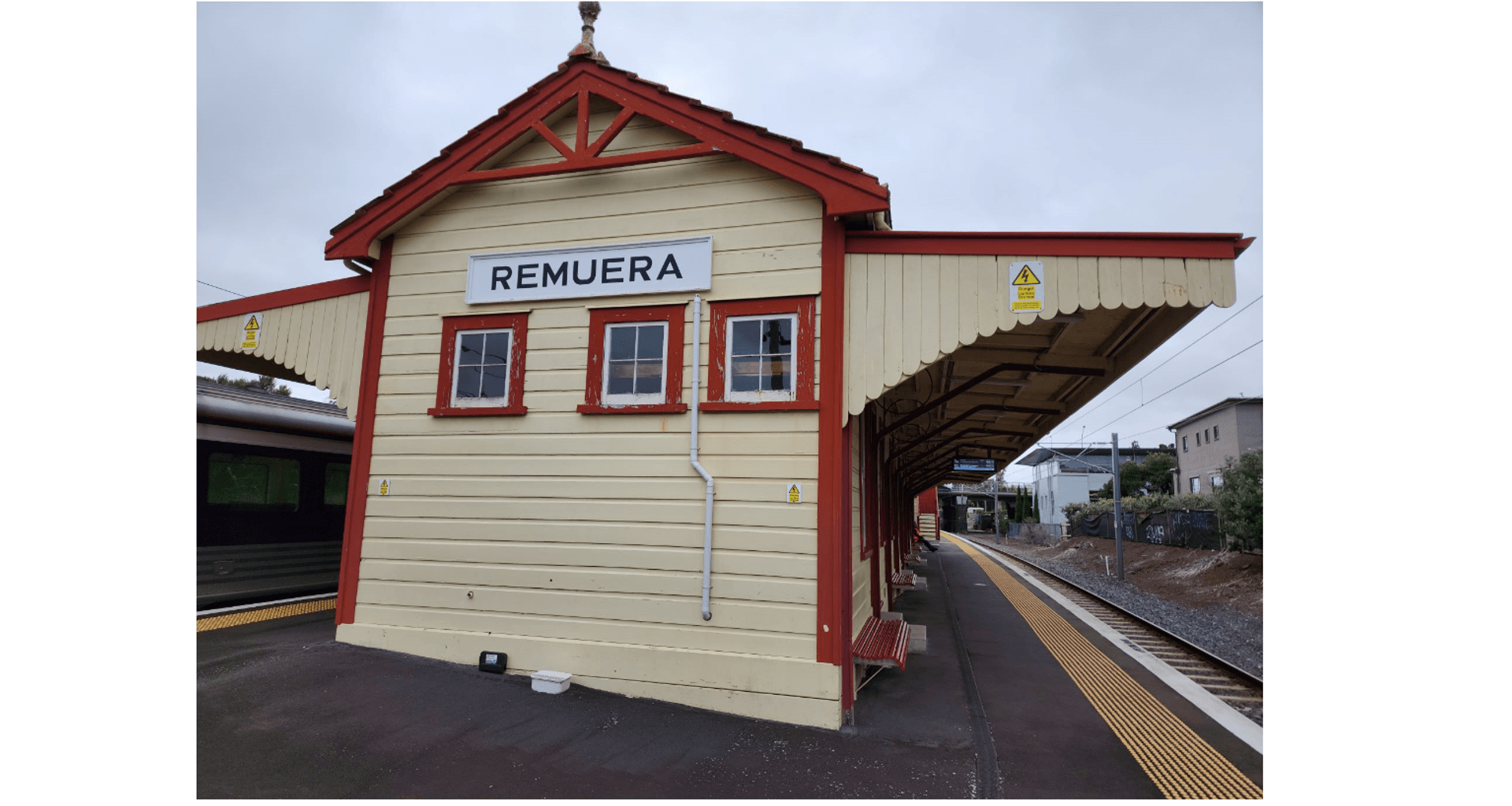 Remuera Signal Box and Ticket Building banner