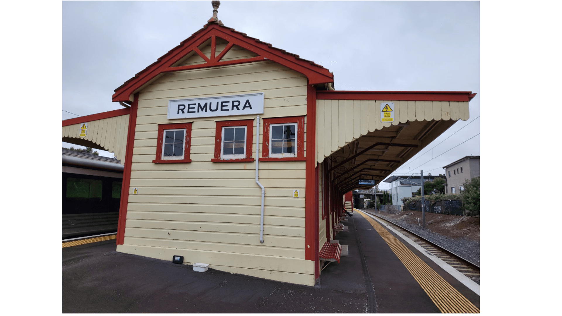 Remuera Signal Box and Ticket Building banner