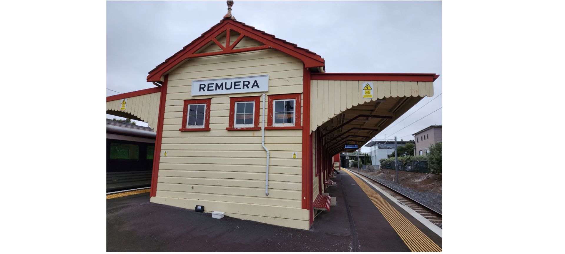 Remuera Signal Box and Ticket Building banner