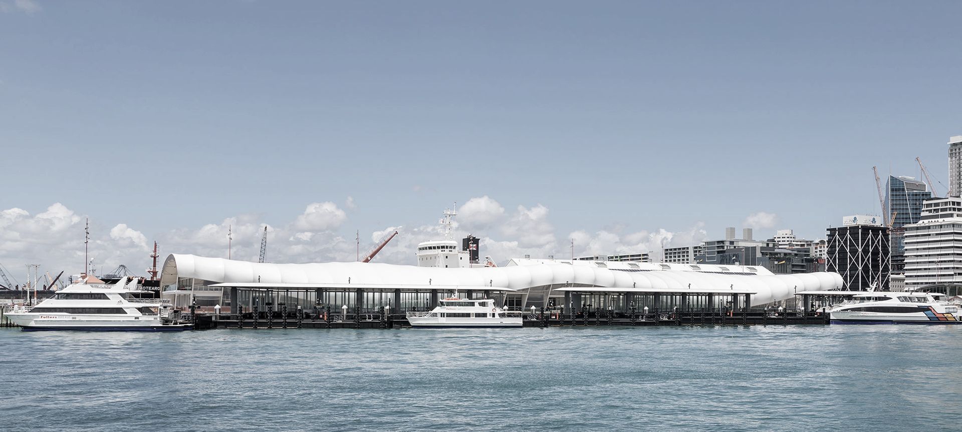 Downtown Auckland Ferry Terminal banner