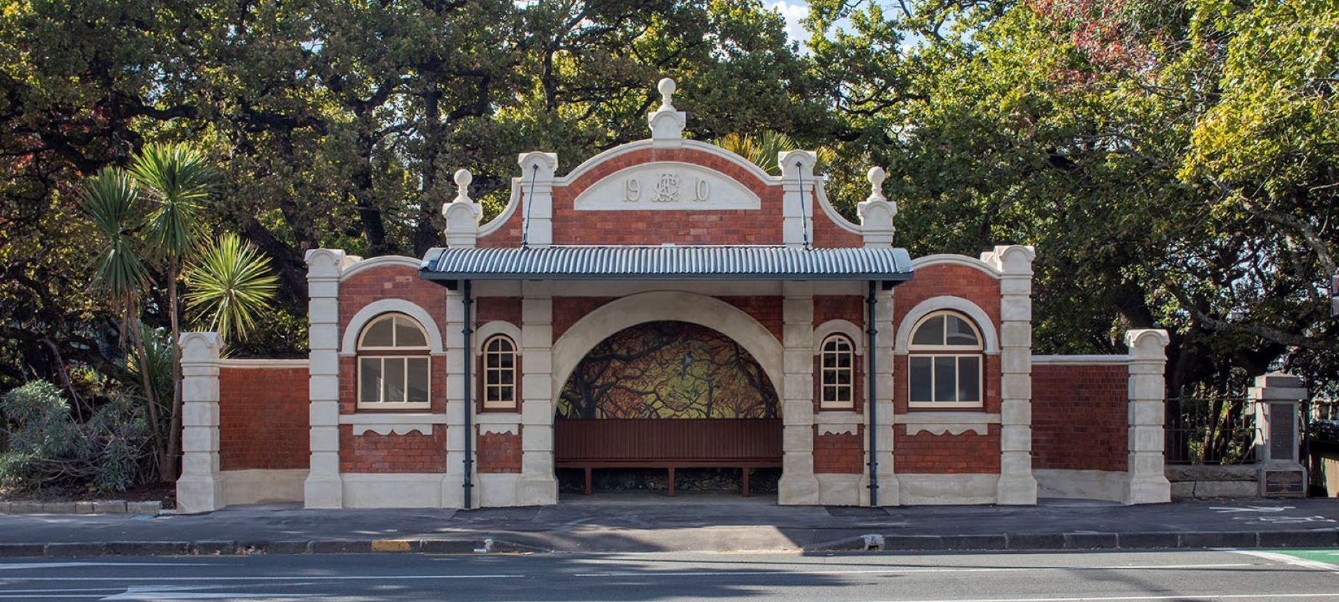 Symonds St Conveniences and Former Tram Shelter banner