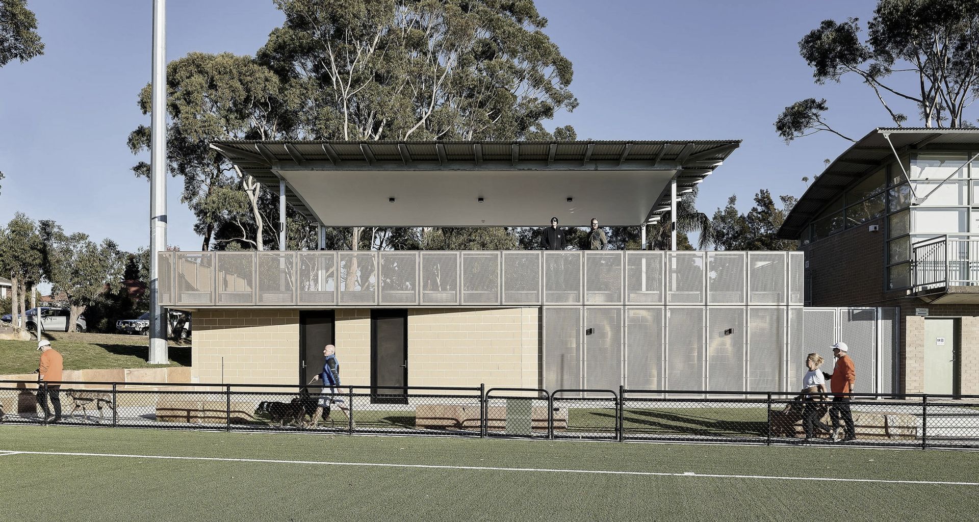 Lionel Watts Sports Pavilion banner