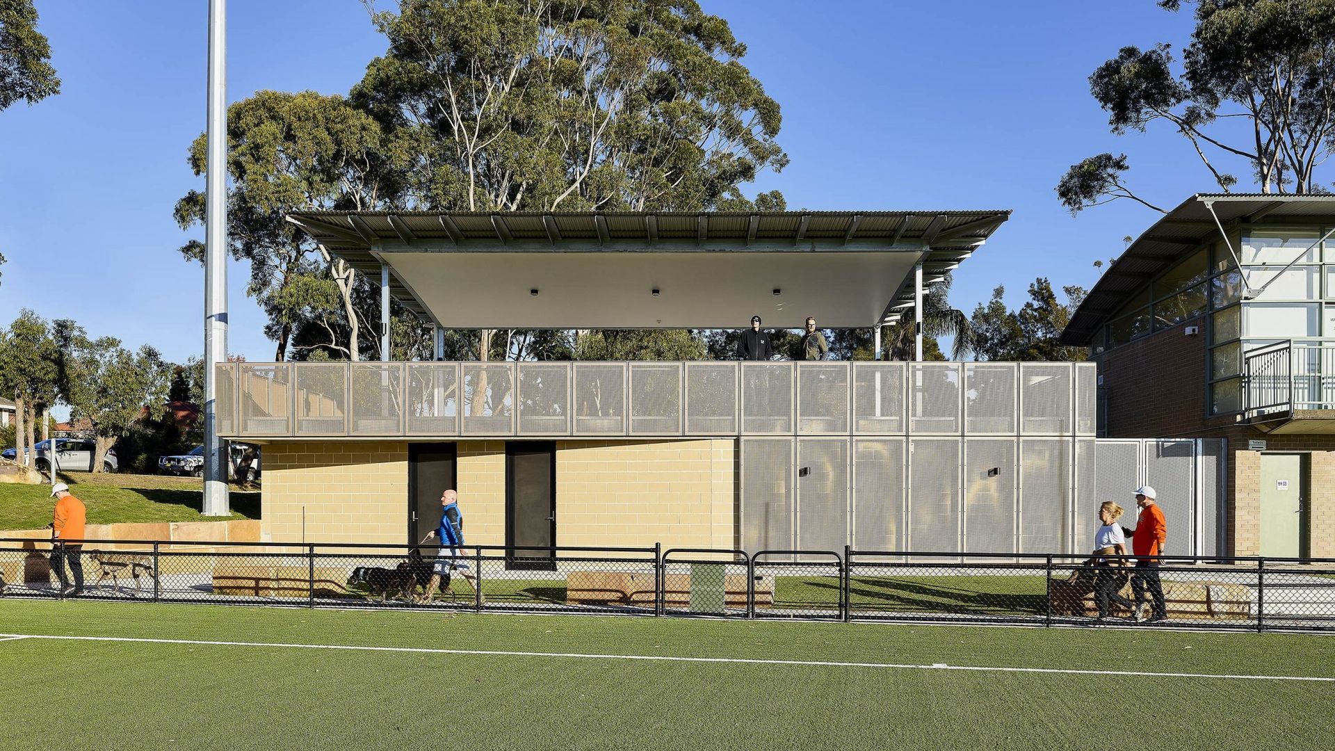 Lionel Watts Sports Pavilion banner
