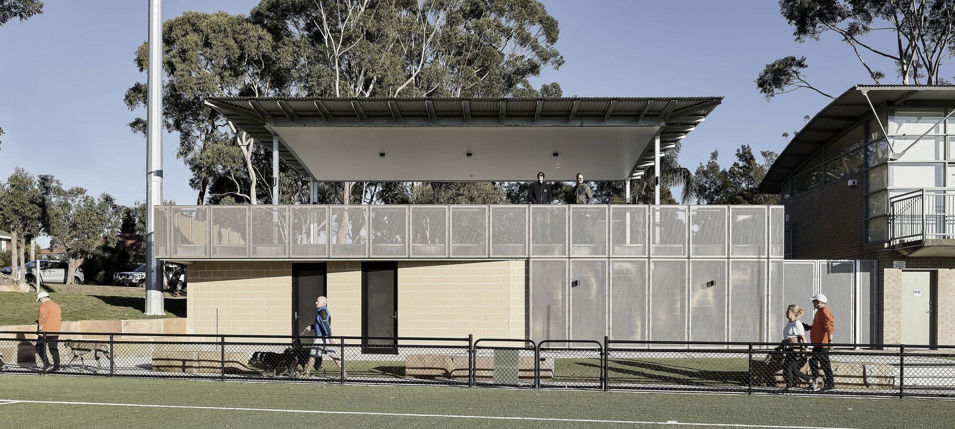 Lionel Watts Sports Pavilion banner