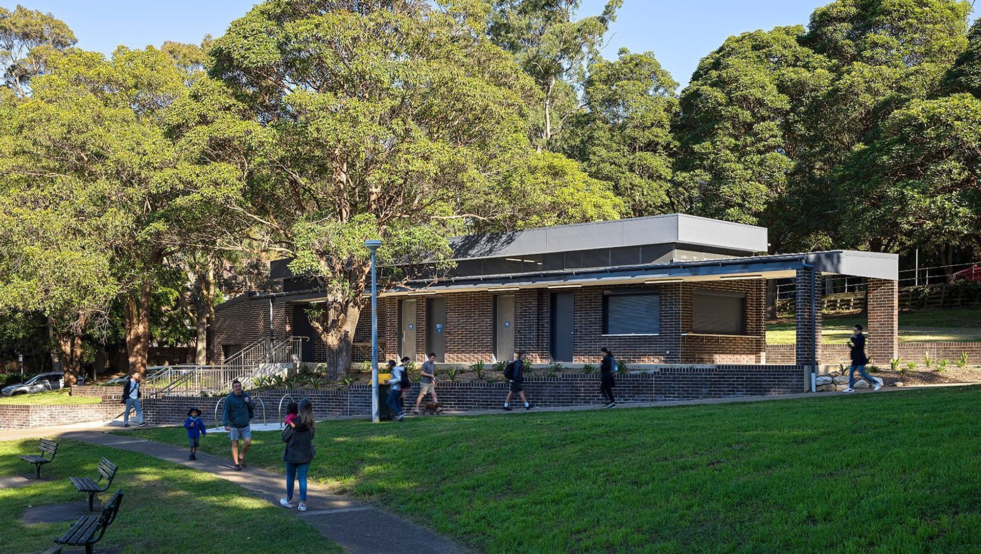 Thomson Park Sports Pavilion banner