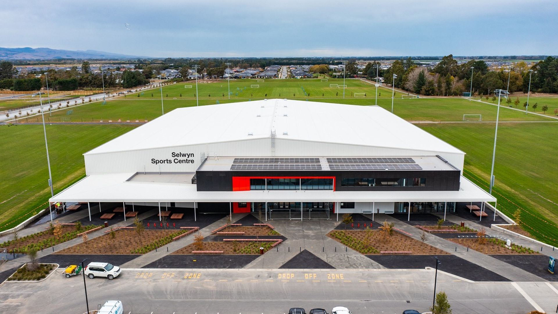 Selwyn Sports Centre banner