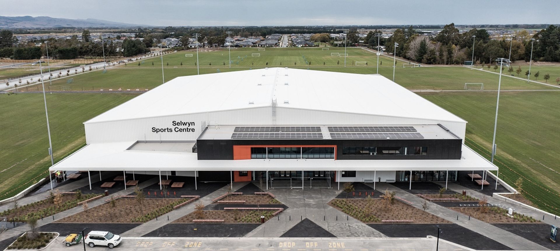 Selwyn Sports Centre banner