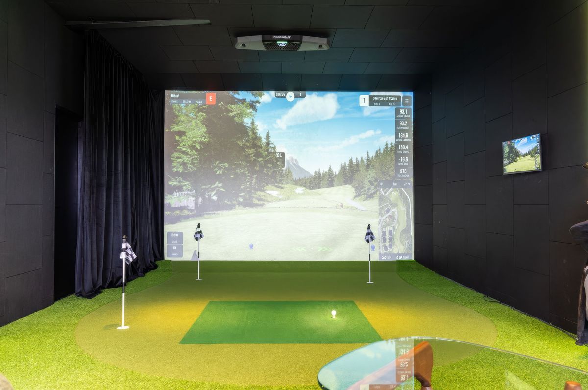 Acoustic Solutions Store X SwingPro Golf Simulator