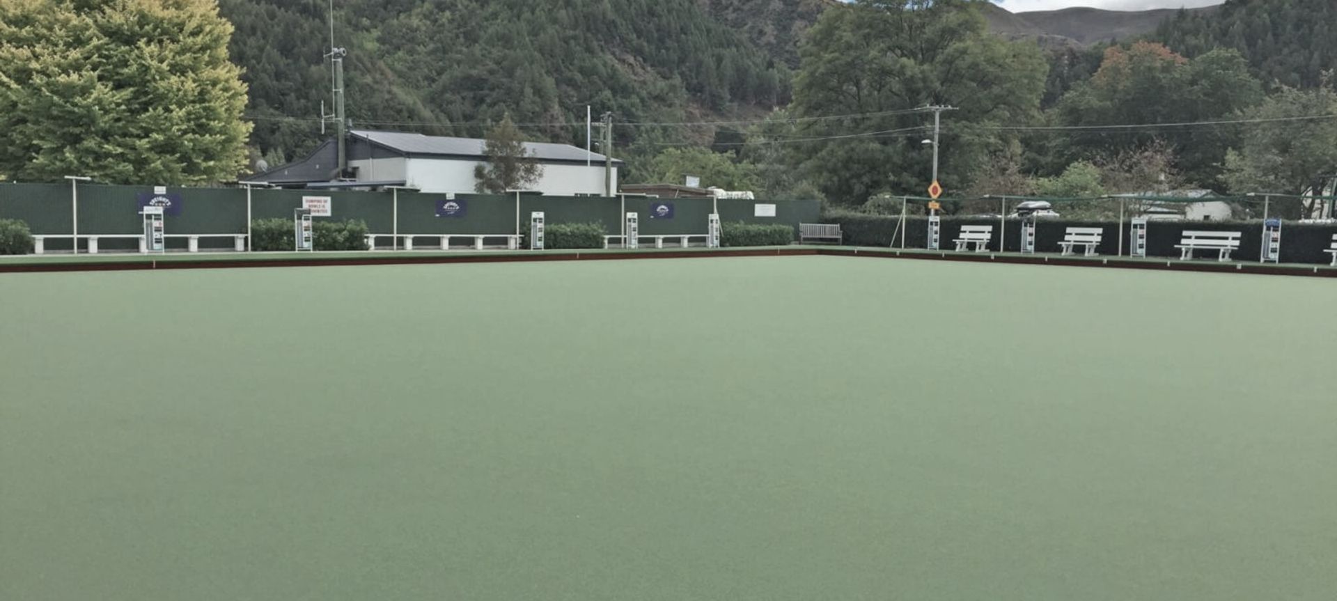 Arrowtown’s GreenWeave Bowls surface banner