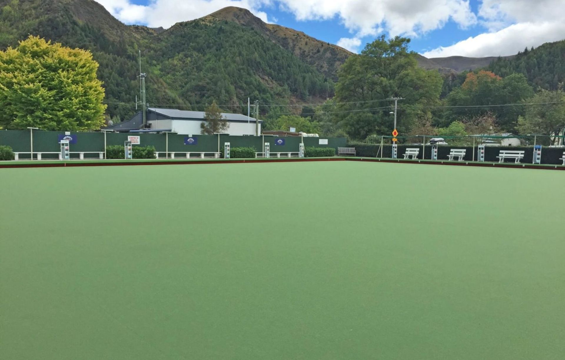 Arrowtown’s GreenWeave Bowls surface