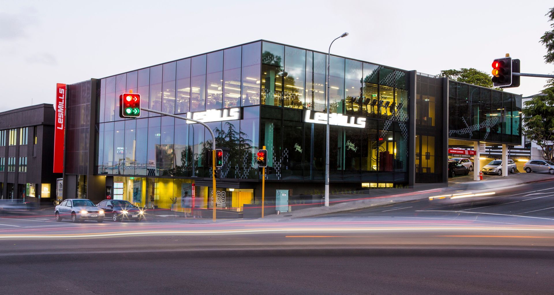 Les Mills, Newmarket banner