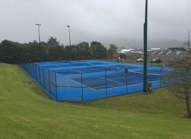 Pauanui Waterways new Tournament synthetic courts