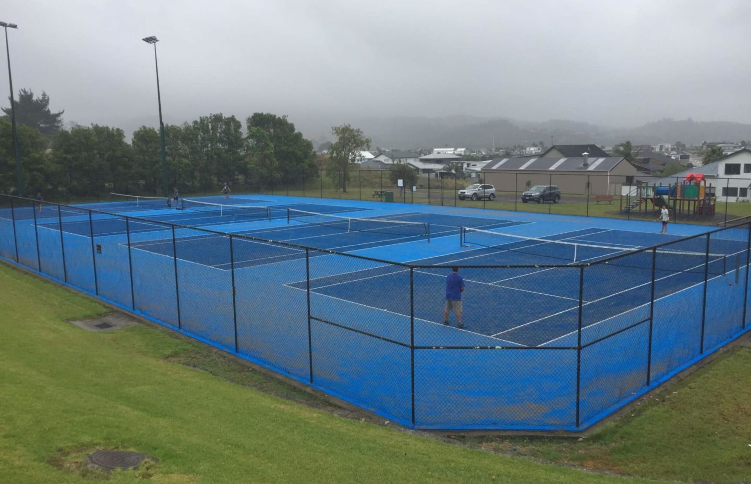 Pauanui Waterways new Tournament synthetic courts