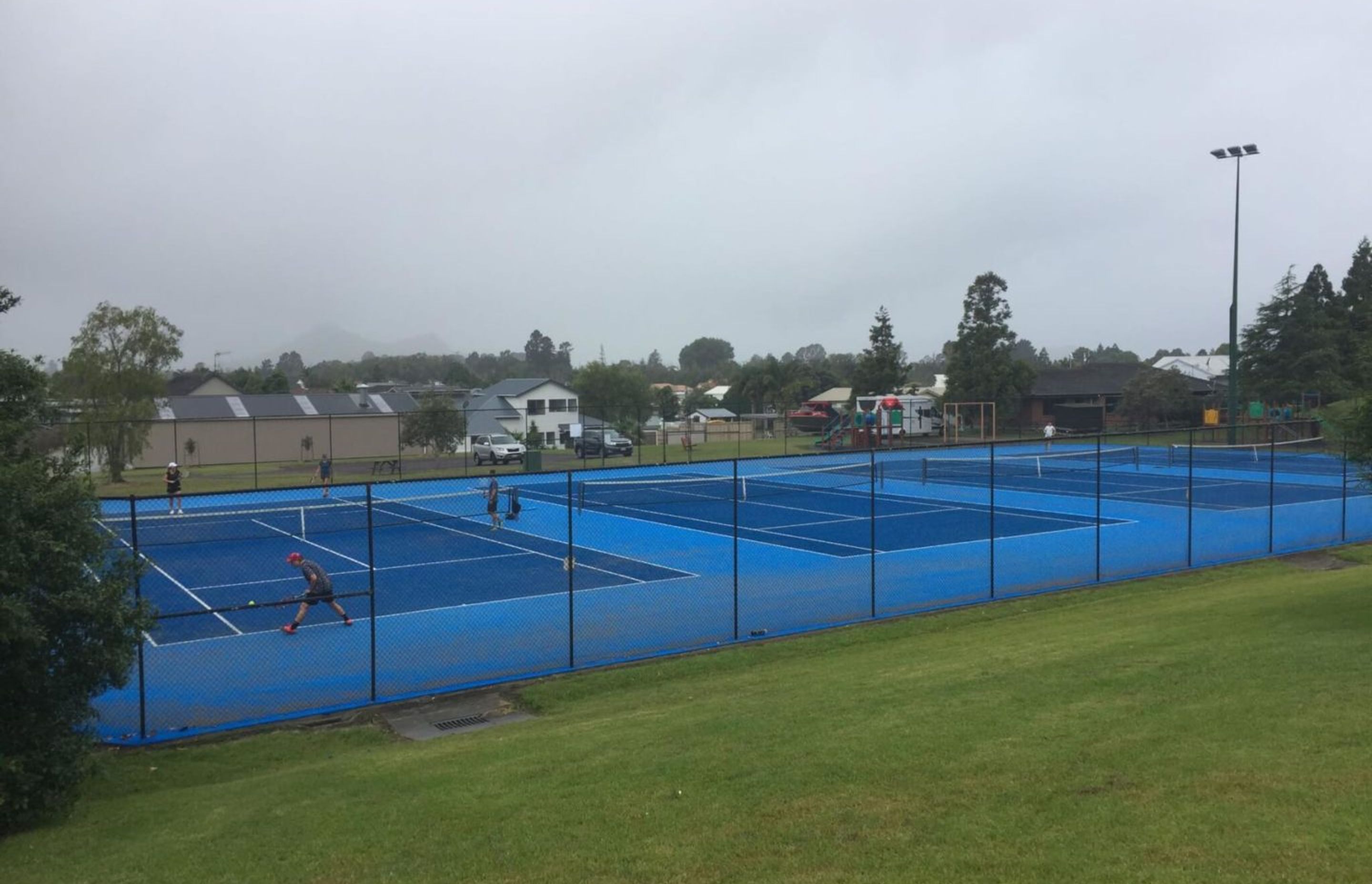 Pauanui Waterways new Tournament synthetic courts