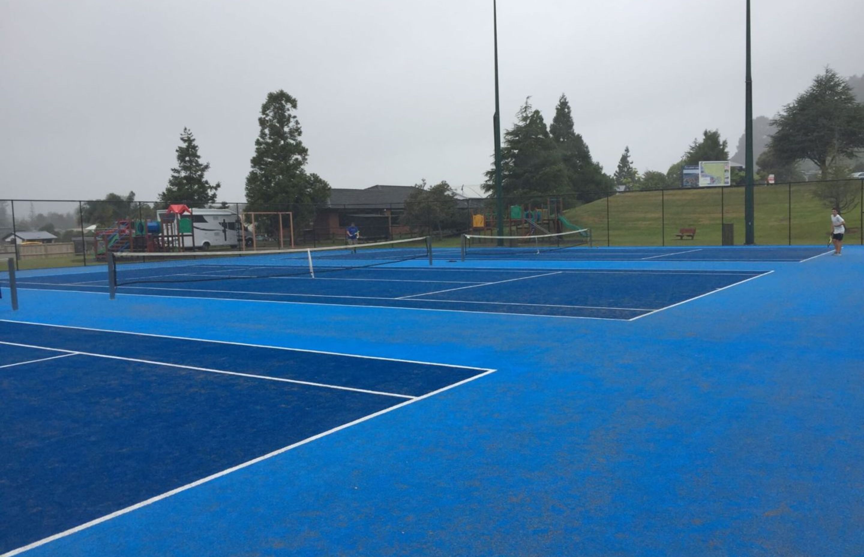 Pauanui Waterways new Tournament synthetic courts