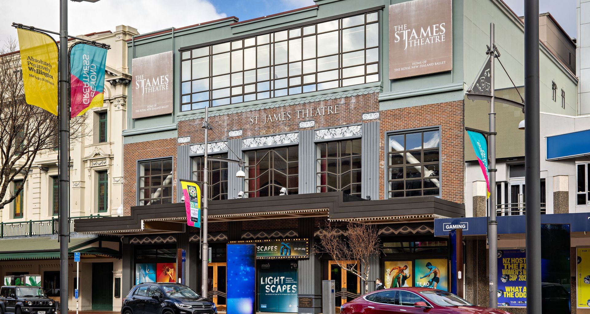 Latitude Lighting and the Royal New Zealand Ballet banner