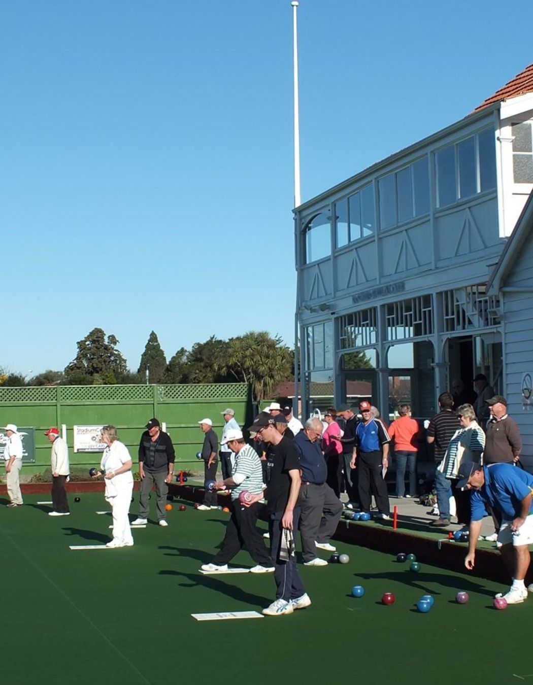 Rangiora BCs GreenWeave woven surface