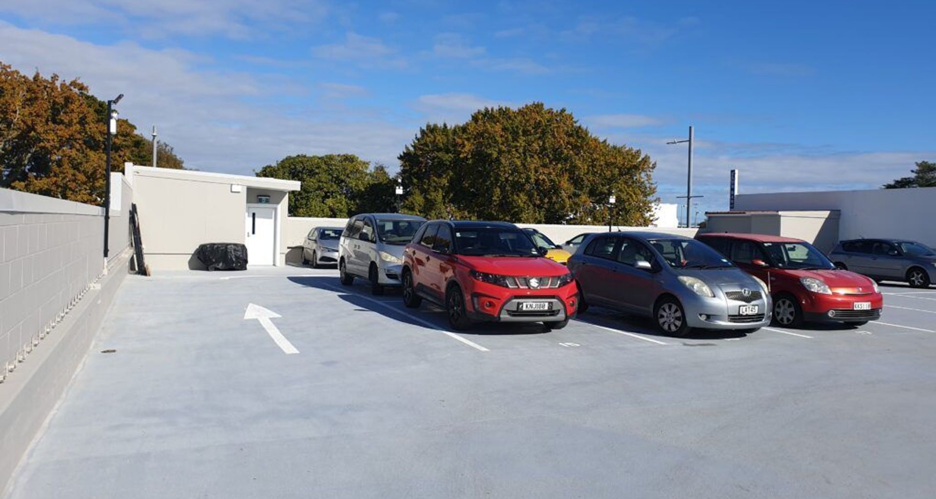 Great North Road Carpark banner