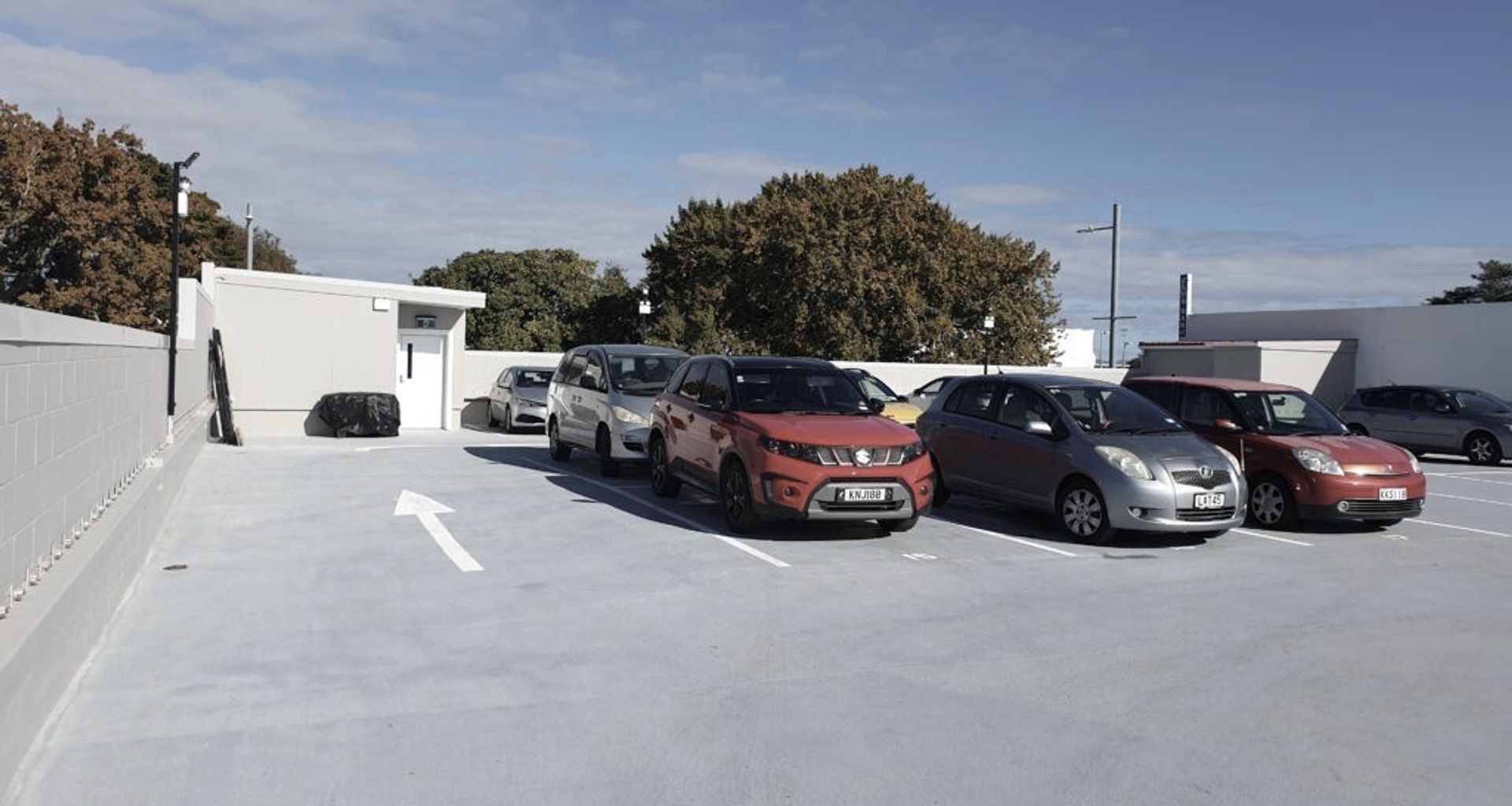 Great North Road Carpark banner