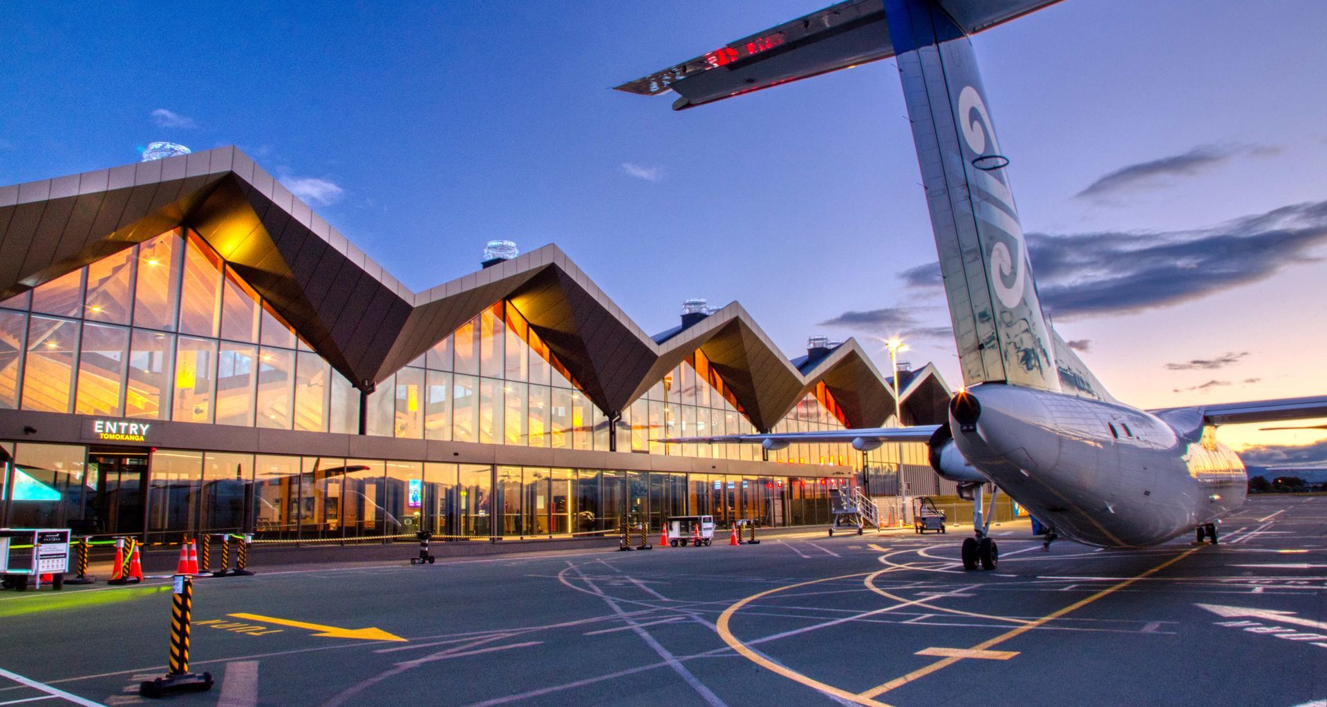 Nelson Airport banner