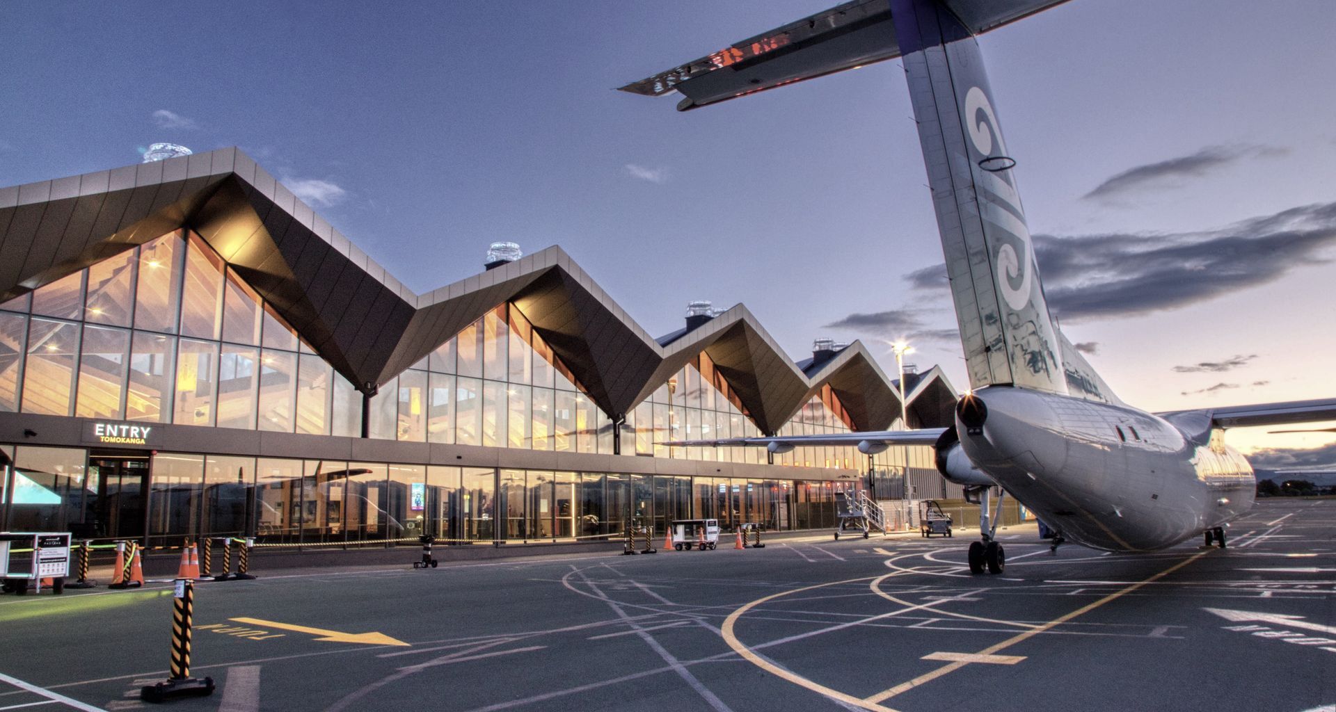 Nelson Airport banner