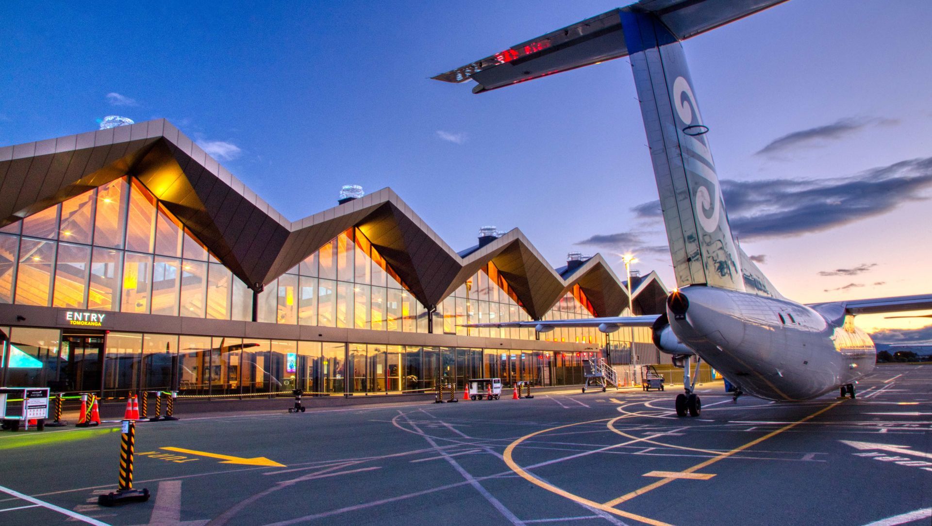 Nelson Airport banner